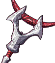 Red-Patterned Staff